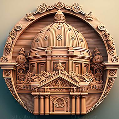 3D model Vatican City Vatican (STL)